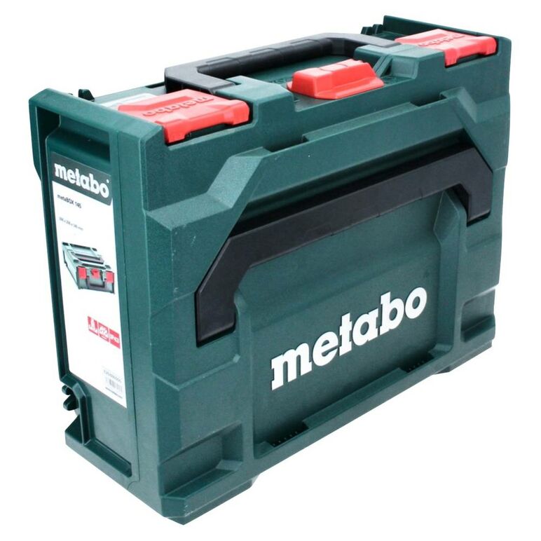 Metabo metaBOX 145 System Werkzeug Koffer Stapelbar 396 x 296 x 145 mm + Universaleinlage, image _ab__is.image_number.default