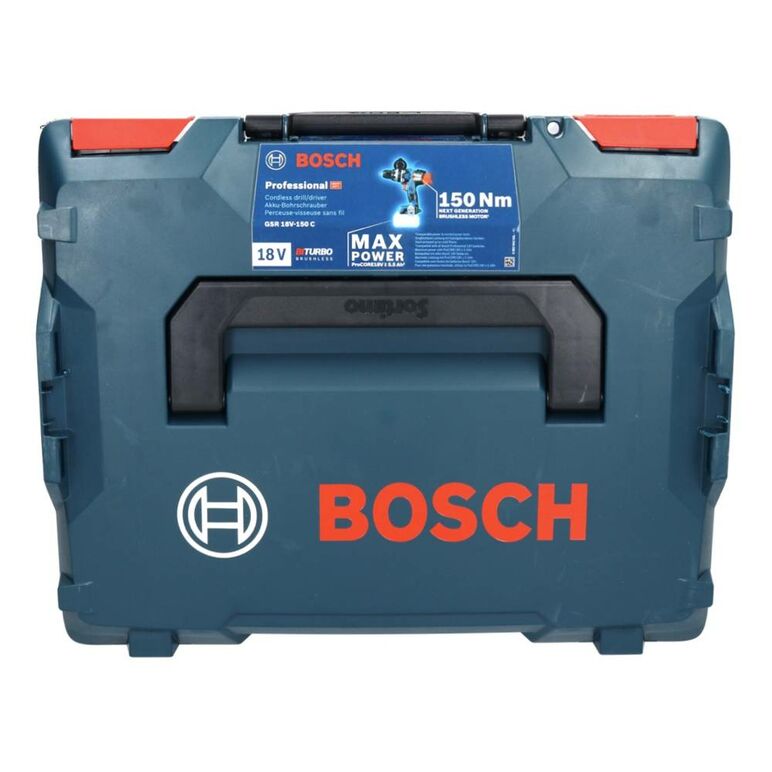 Bosch GSR 18V-150 C Professional Akku Bohrschrauber 18 V 150 Nm Biturbo Brushless + 2x Akku 5,0 Ah + Ladegerät + L-Boxx, image _ab__is.image_number.default