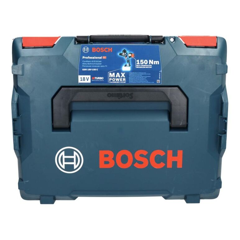 Bosch GSR 18V-150 C Professional Akku Bohrschrauber 18 V 150 Nm Biturbo Brushless + 2x ProCORE Akku 5,5 Ah + Ladegerät + L-Boxx, image _ab__is.image_number.default