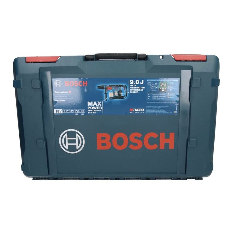 Bosch GBH 18V-40 C Professional Akku Bohrhammer 18 V 9,0 J SDS max ( 0611917100 ) BITURBO Brushless Solo + XL-BOXX - ohne Akku, ohne Ladegerät, image _ab__is.image_number.default