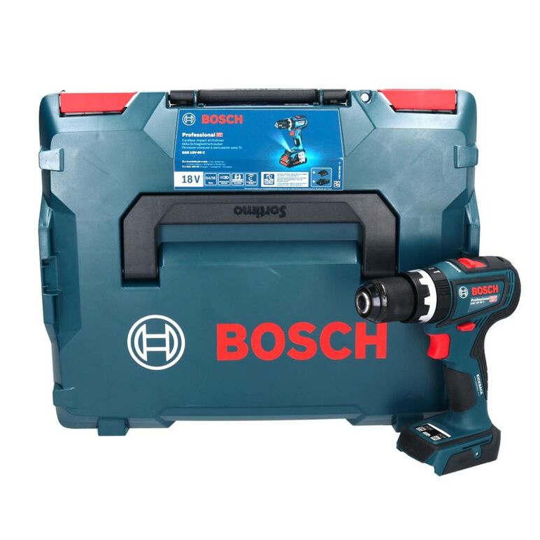 Bosch GSB 18V-90 C Professional Akku Schlagbohrschrauber 18 V 64 Nm ( 06019K6102 ) Brushless + L-Boxx - ohne Akku, ohne Ladegerät, image 