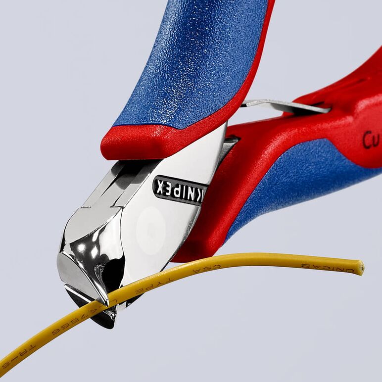 KNIPEX 64 42 115 SB Elektronik-Vornschneider mit Mehrkomponenten-Hüllen 115 mm, image _ab__is.image_number.default