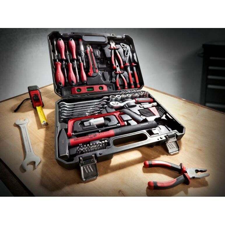 (100352465) Toolbrothers ab PARKSIDE ▻ Werkzeugkoffer, 57,99€ 95-teilig |