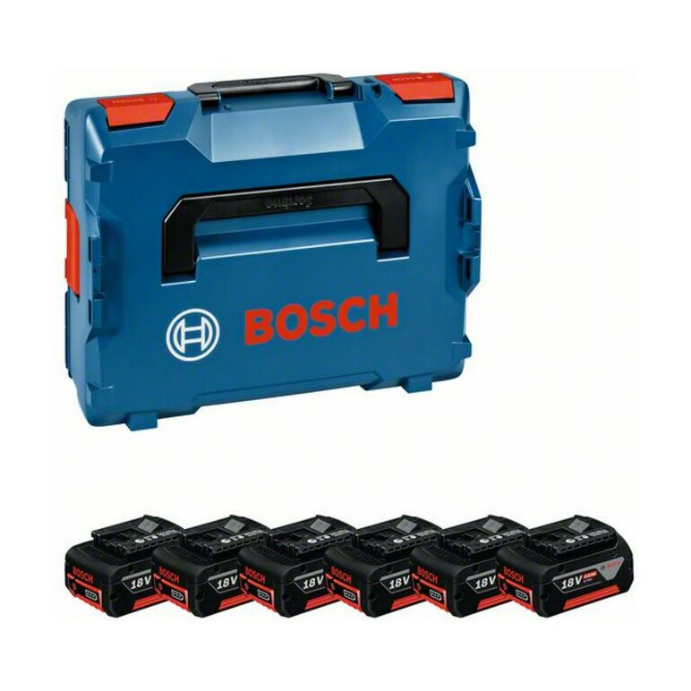 Bosch Akkupack 6x GBA 18V 4,0Ah, image 