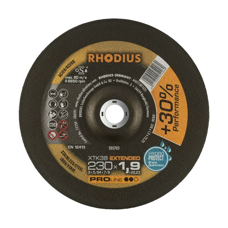 RHODIUS PROline XTK38 Extradünne Trennscheibe, image 