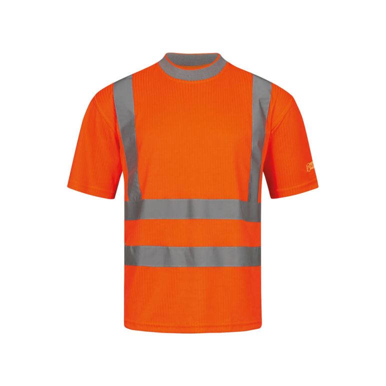 Warnschutz-T-Shirt BRIAN Gr.L orange SAFESTYLE, image 