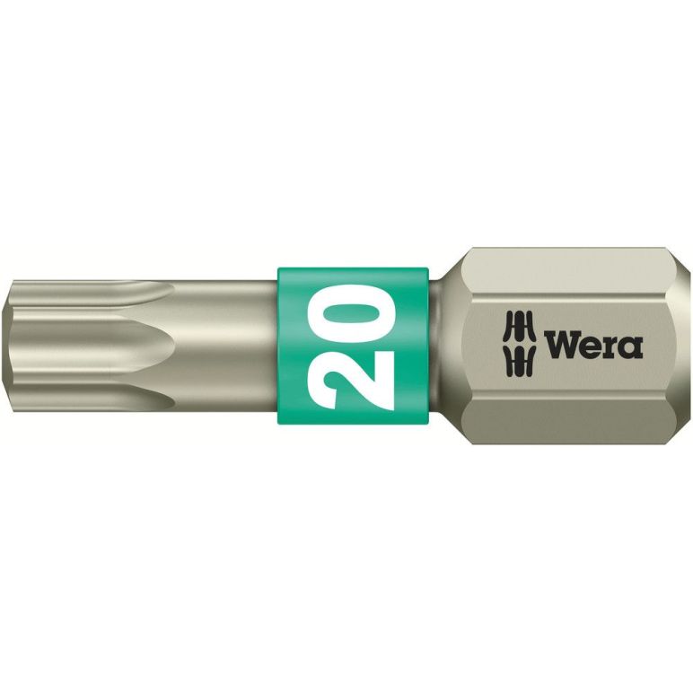 Wera 3867/1 TS TORX® Bits Edelstahl TX 20 x 25 mm (05071034001), image 