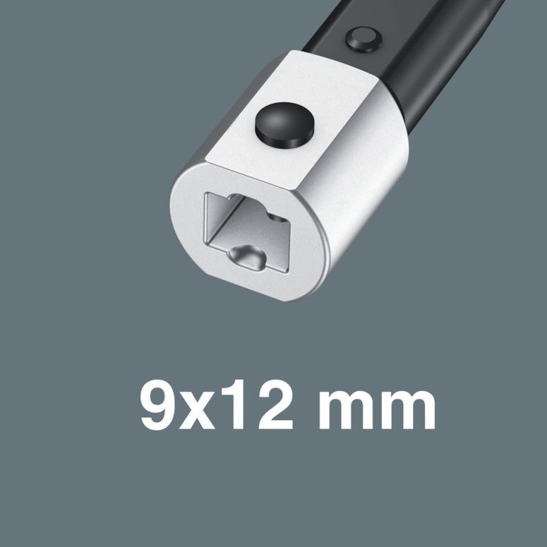 Wera Click-Torque XP 3 Voreingestellter einstellbarer Drehmomentschlüssel für Einsteckwerkzeuge 15-100 Nm 15 Nm 9x12 x 150 Nm x 15-100 Nm (05075672010), image _ab__is.image_number.default