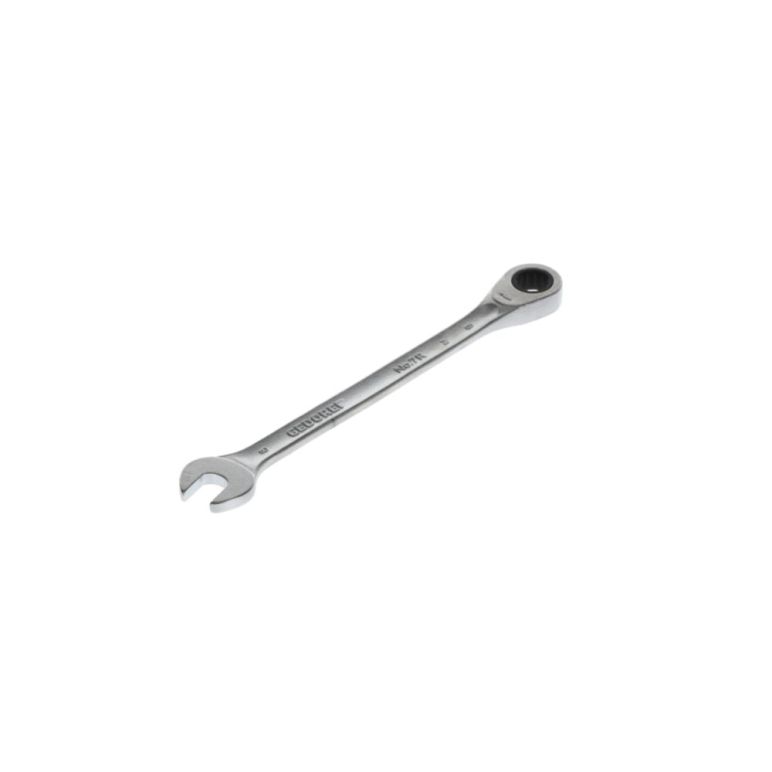 GEDORE Maulschlüssel mit Ringratsche, SW 8 mm, flach, 12-kant, UD-Profil, Schraubenschlüssel, 7 R 8, image 