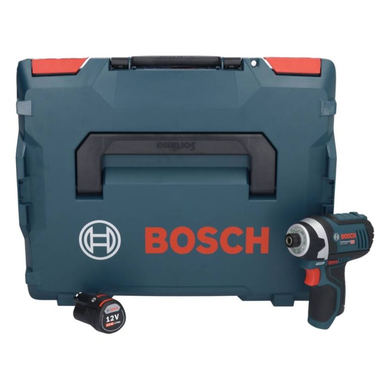 Bosch GDR 12V-105 Professional Akku Drehschlagschrauber 12 V 105 Nm 1/4" + 1x Akku 3,0 Ah + L-Boxx - ohne Ladegerät, image 