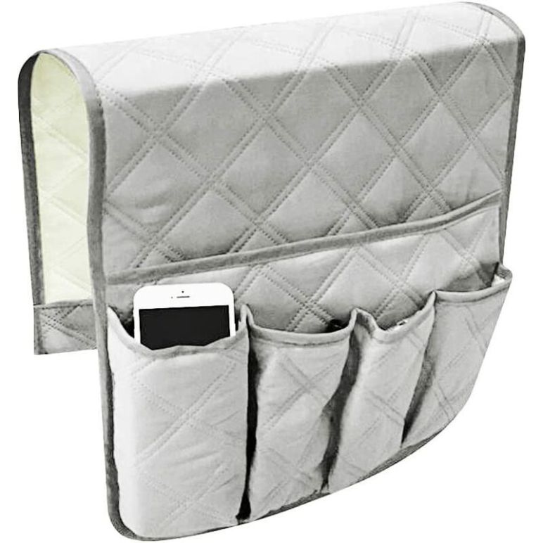 ▻ Oylda - Wasserdichte Couch Armlehne Organizer Sofa Arm Caddy Tray Tidy  Hanging Storage Bag, Grau ab 18,82€