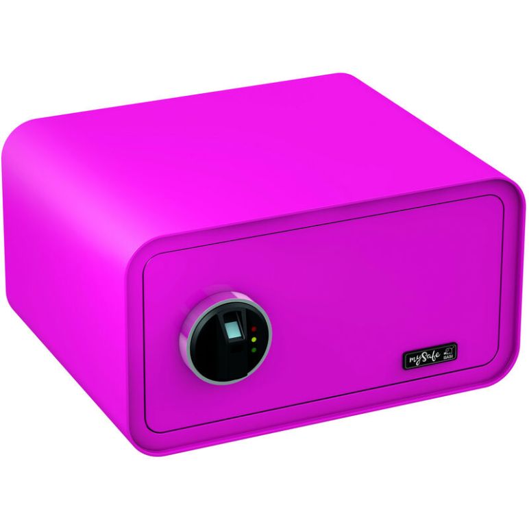 MySafe - Elektronik-Möbel-Tresor - mySafe 430 - Fingerprint - Pink - Basi, image 