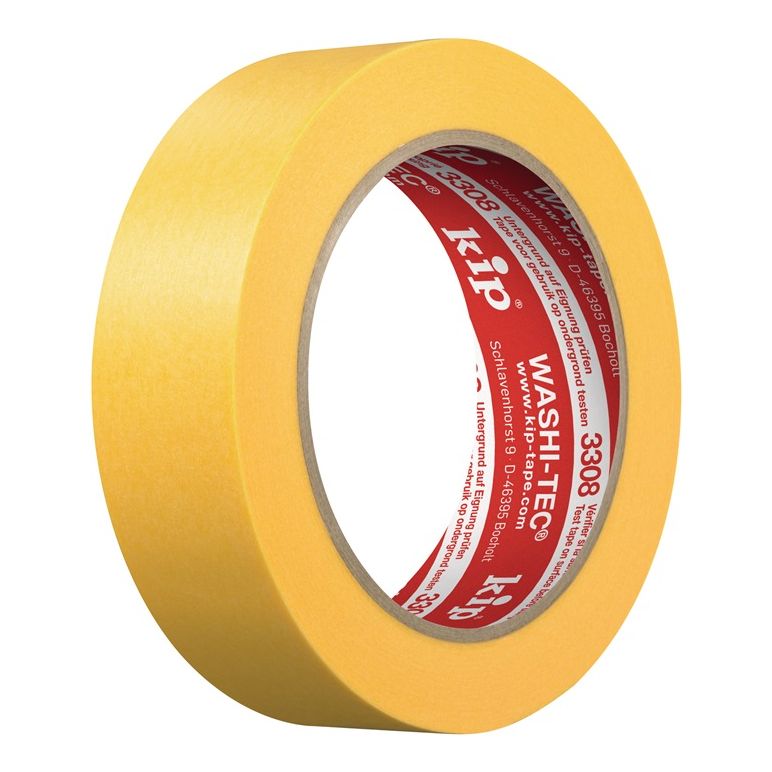 KIP Abdeckband 3308 WASHI-TEC® Premium Plus Goldkrepp®, image 