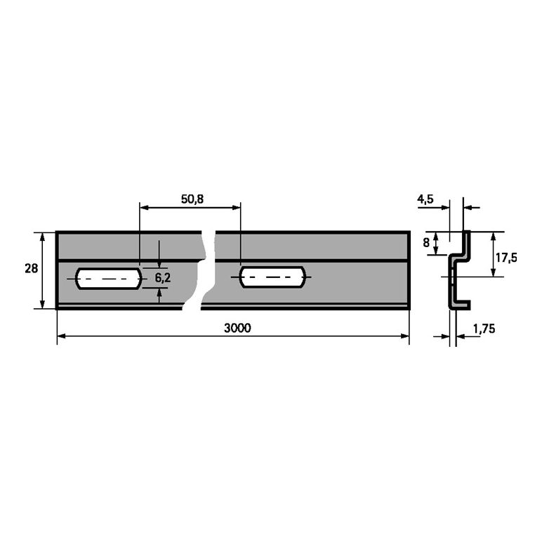 HETTICH Aufhängeschiene Typ B, image _ab__is.image_number.default