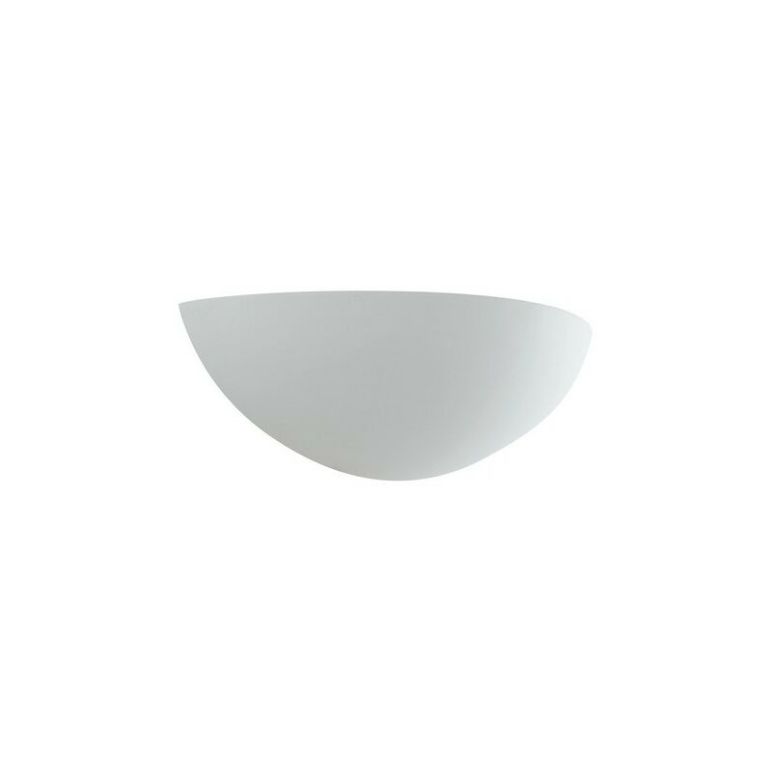 Fan Europe Lighting - Fan Europe Moritz - Paintable Plaster Uplighter Wandleuchte Weiß, E27, image 