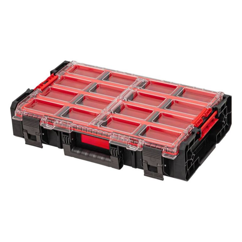 Toolbrothers RHINO XXL Organizer ECO Höhe XL Boxen+ 582 x 387 x 131 mm 13,5 l IP66 mit 4 Inlays und 12 Trennwände, image 