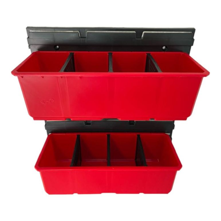 Qbrick System Container Set Nr. 5 Werkstattwand 39 x 35 cm mit 2 Behältern für ONE 200 Basic / Profi / Technik und ONE Organizer XL, image _ab__is.image_number.default