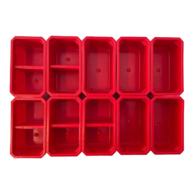 Qbrick System Container Set Nr. 3 Werkstattwand 39 x 35 cm mit 10 Behältern für PRO Organizer 100 Expert / 200 Expert / PRO Drawer 3, image _ab__is.image_number.default