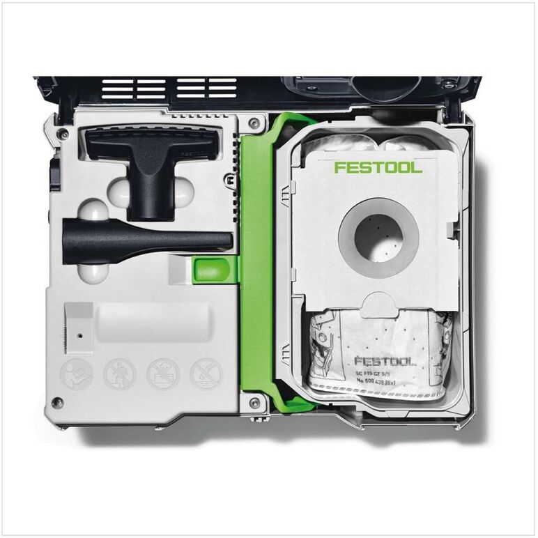 Festool CTL SYS CLEANTEC Absaugmobil 1000W 4,5l Schlauchlänge 3m 3m³/min + Zubehör, image _ab__is.image_number.default