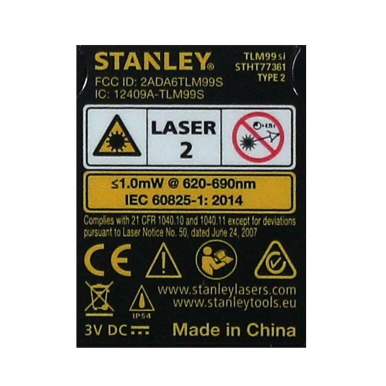 Stanley TLM99SI Laser-Entfernungsmesser 2x 1,5-V-LR6 (AAA)V, image _ab__is.image_number.default