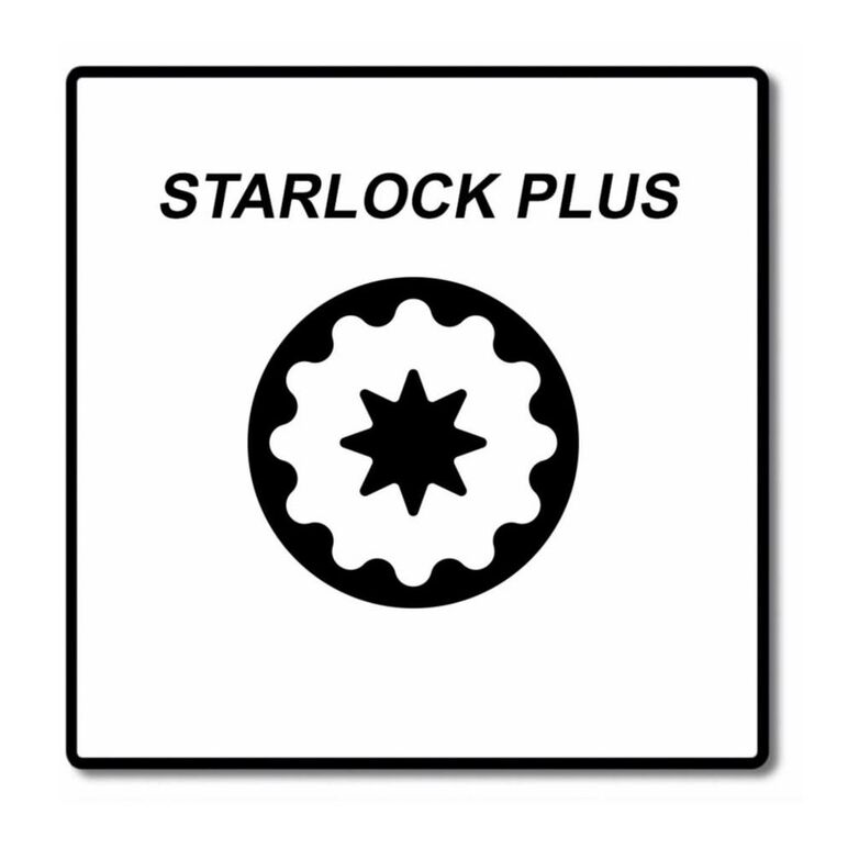 Fein E-Cut Standard Starlock Plus Sägeblatt 50x65mm 10Stk. ( 63502134240 ) HCS Stahl, image _ab__is.image_number.default