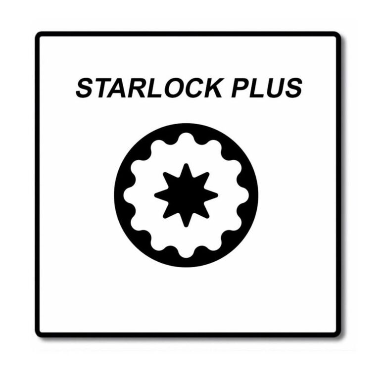 Fein E-Cut Standard Starlock Plus Sägeblatt 50x65 mm 3 Stück ( 63502134220 ) HCS Stahl, image _ab__is.image_number.default
