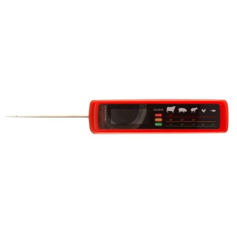 Rothenberger Industrial RoGrillthermometer + Batterie ( 1500003370 ) Thermometer mit einklappbarer Sonde, image _ab__is.image_number.default