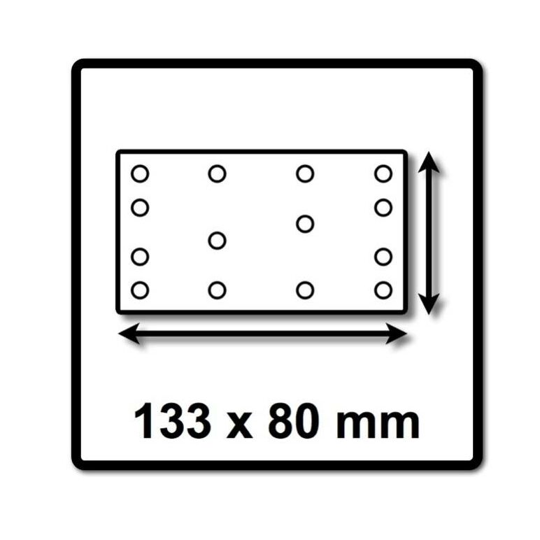 Festool STF 80x133 RU2/50 Schleifstreifen Rubin 2 P100 80 x 133 mm 50 Stk. ( 499049 ) für Rutscher RTS 400, RTSC 400, RS 400, RS 4, LS 130, image _ab__is.image_number.default