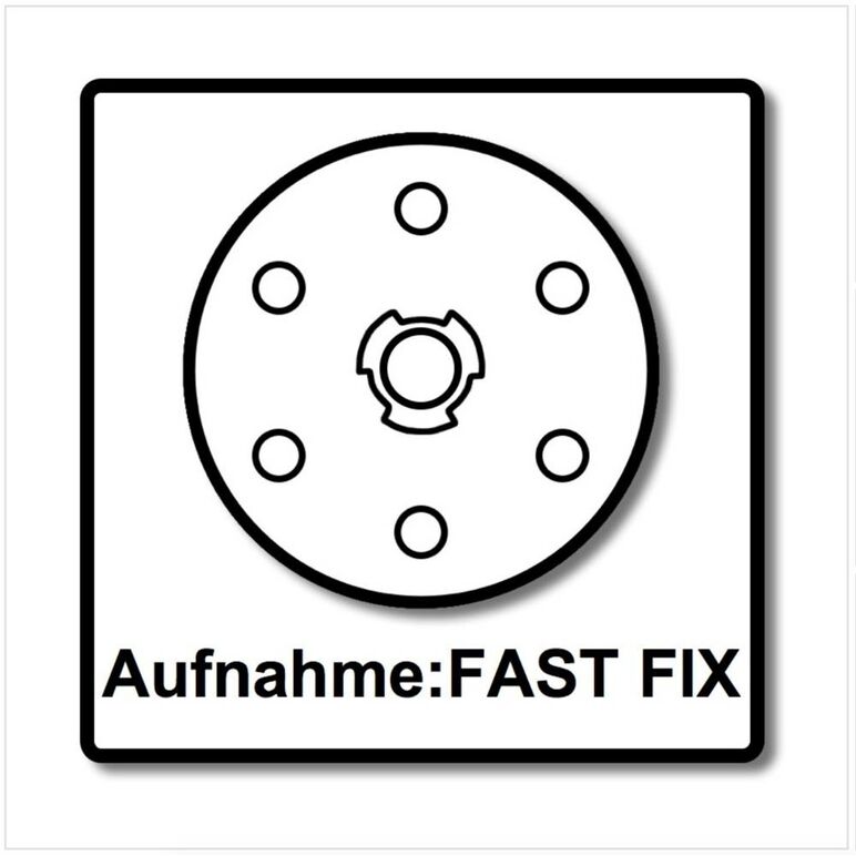 Festool Schleifteller ST-STF D90/7FX-H-HT FastFix 90 mm hart ( 495623 ), image _ab__is.image_number.default