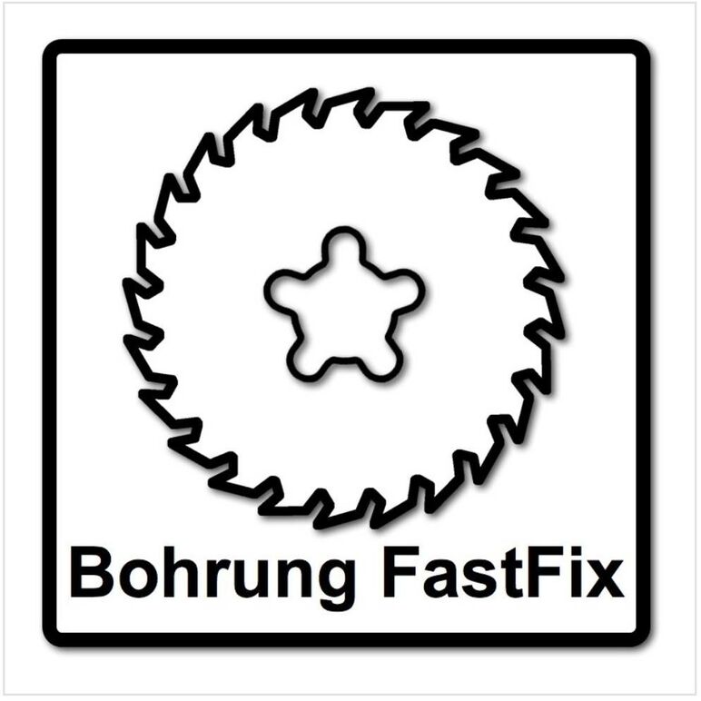 Festool Feinzahn Kreissägeblatt HW 190 x 2,4 mm xFF W48 190 mm 48 Zähne FastFix ( 492050 ), image _ab__is.image_number.default