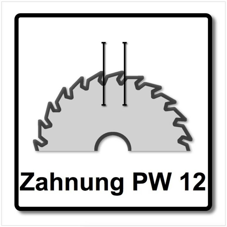 Festool 2x Panther Kreissägeblatt HW 160 x 2,2 x 20 mm PW12 160 mm 12 Zähne ( 2x 496301 ), image _ab__is.image_number.default