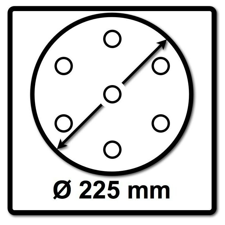 Festool Netzschleifmittel	STF D225 P80 Granat Net/25 225 mm / 25 Stk.( 203312 ), image _ab__is.image_number.default
