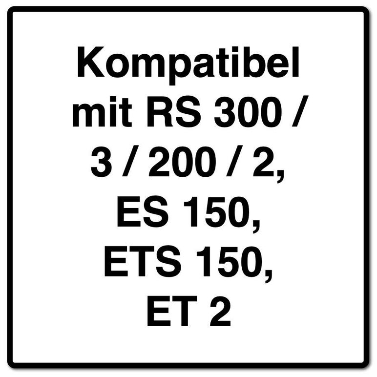 Festool Turbofilter TF II RS / ES / ET 5 Stück ( 487779 ), image _ab__is.image_number.default