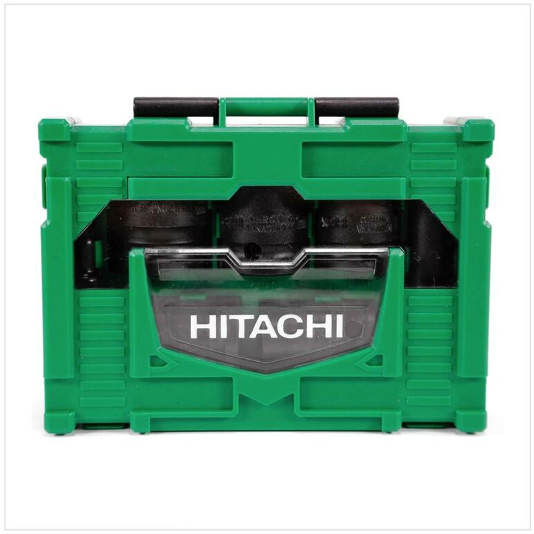Hitachi Kraftnuss Box Steckschlüsselsatz 7 - teilig 1/2" Vierkant 1/4" Sechskant ( 40030025 ), image _ab__is.image_number.default