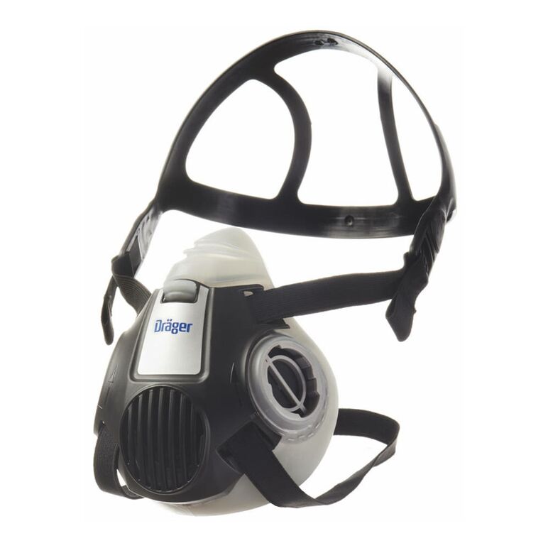 Dräger X-plore 3300 L Atemschutz Maske Halbmaske für Bajonettfilter Größe L - ohne Filter, image _ab__is.image_number.default