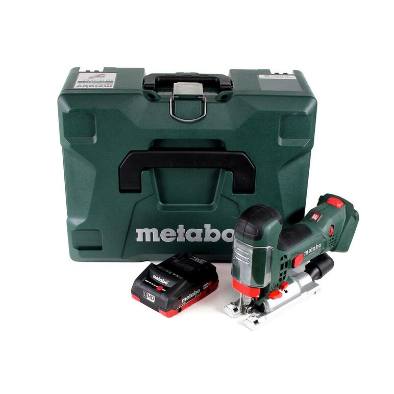 Metabo STA 18 LTX 100 Akku-Stichsäge 18V 100mm + Zubehör + 1x Akku 4Ah + Koffer - ohne Ladegerät, image 