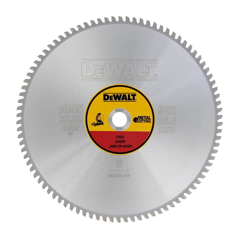 DeWalt DT1927 Kreissaegeblatt stat. 355/25,4mm 90TFZ, image 