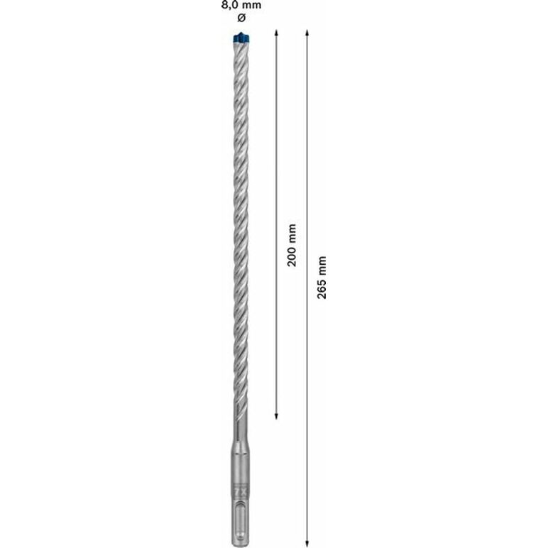 Bosch EXPERT Hammerbohrer SDS plus-7X 8x200x265mm (2 608 900 090), image _ab__is.image_number.default