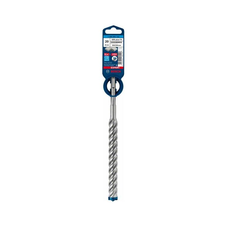 Bosch EXPERT Hammerbohrer SDS plus-7X 20x200x250mm (2 608 900 142), image _ab__is.image_number.default