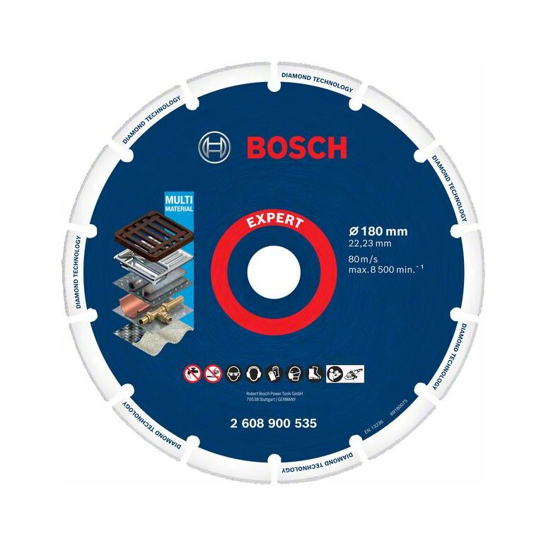 Bosch EXPERT Diamant Trennscheibe 180x22,23mm (2 608 900 535), image 