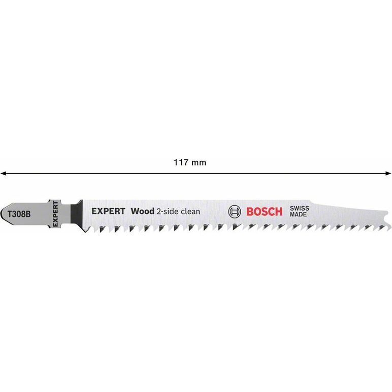 Bosch EXPERT Stichsägeblätter T308B 3Stk Wood 2-side clean (2 608 900 550), image _ab__is.image_number.default