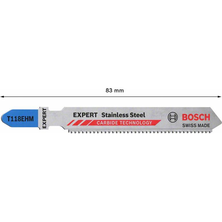 Bosch EXPERT Stichsägeblätter T118EHM 3Stk Stainless Steel (2 608 900 562), image _ab__is.image_number.default
