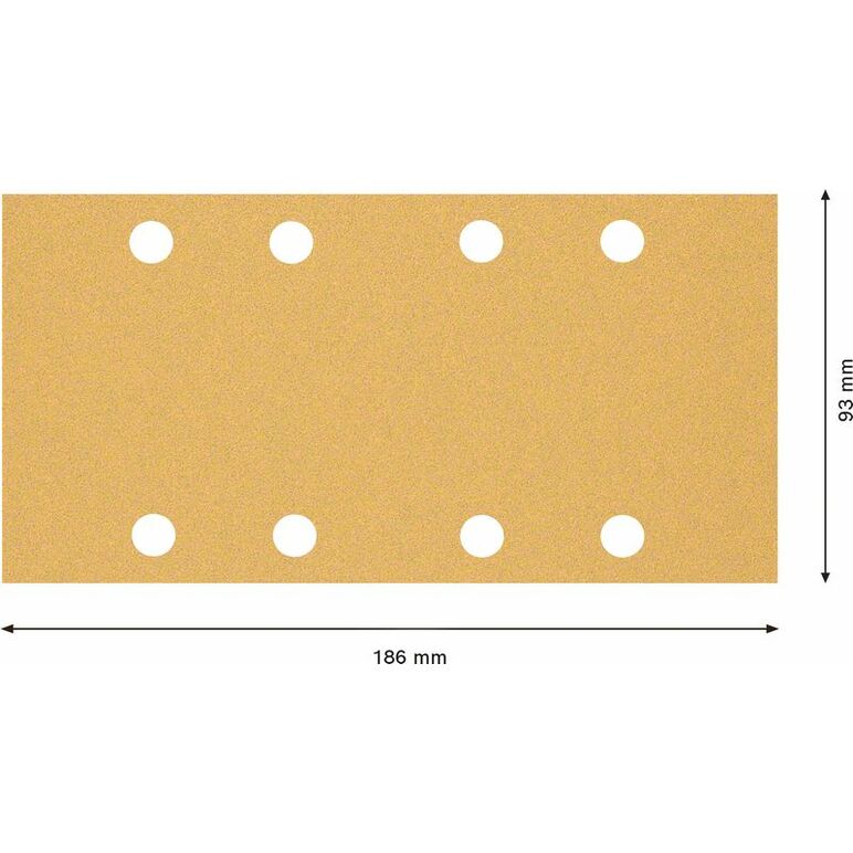 Bosch EXPERT Schleifblatt C470,  93x186mm,K80, 10x (2 608 900 855), image _ab__is.image_number.default