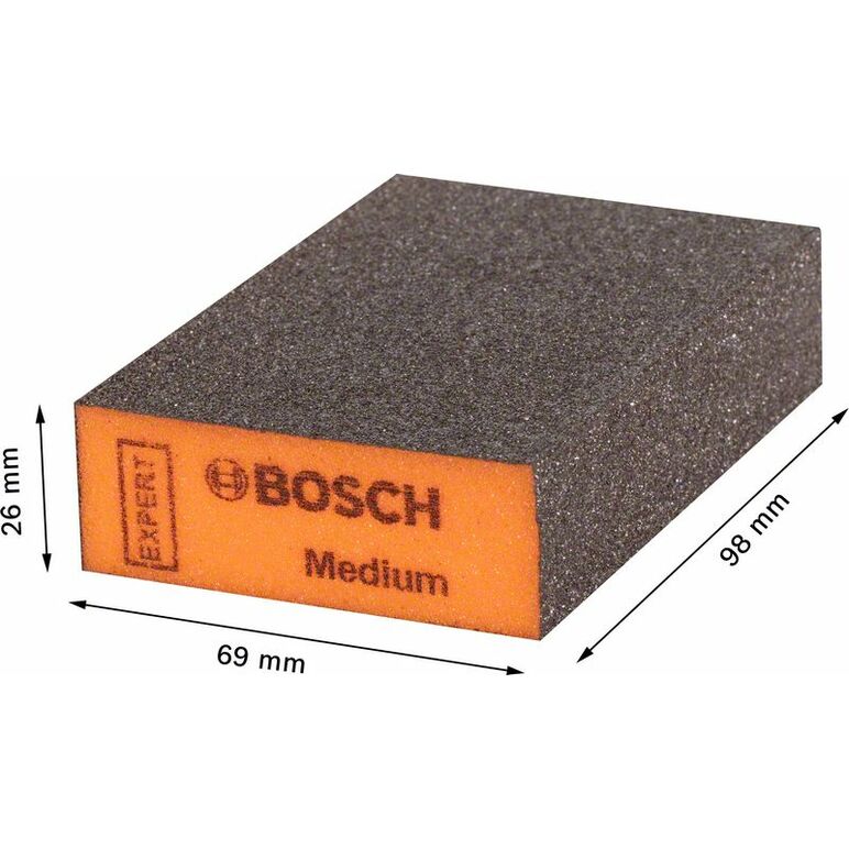 Bosch EXPERT Schleifschwamm 69X97X26 med flat&edg, 20x (2 608 901 177), image _ab__is.image_number.default