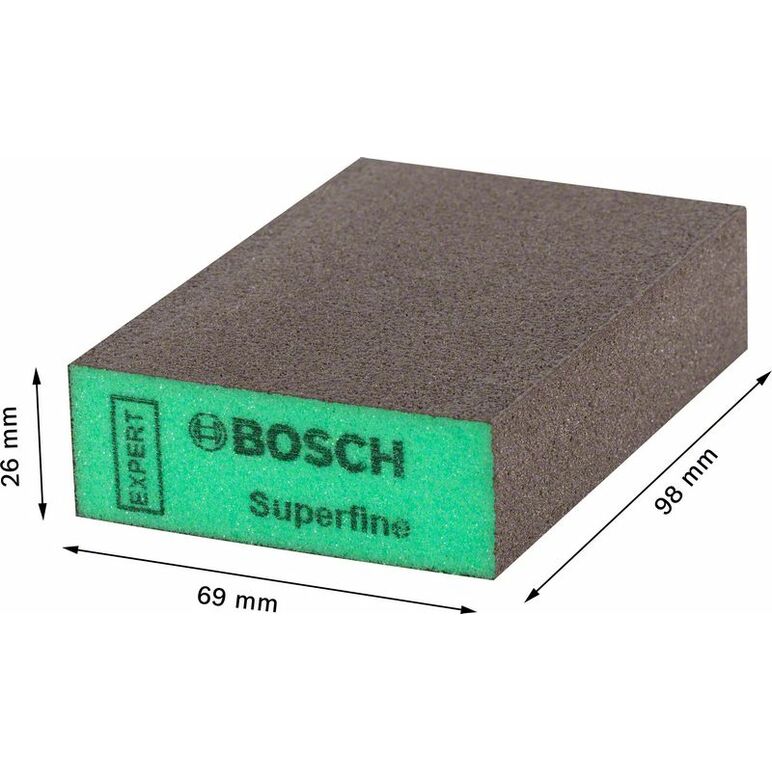 Bosch EXPERT Schleifschwamm 69X97X26 superfn flat, 20x (2 608 901 179), image _ab__is.image_number.default