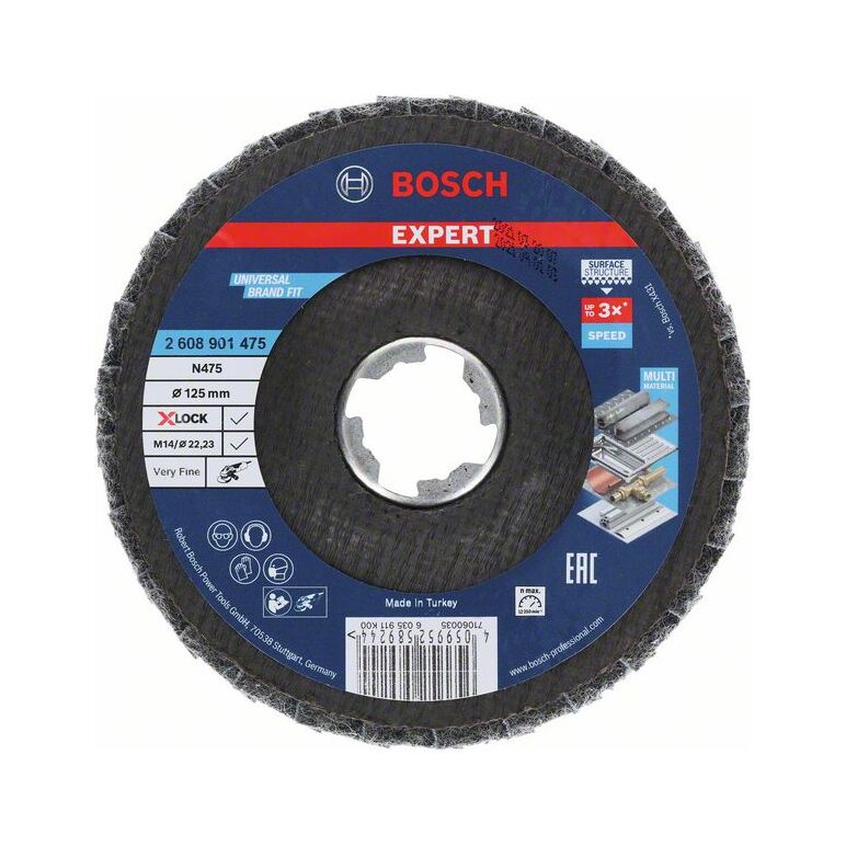 Bosch EXPERT SCM Lamellenscheibe sehr fein 125mm N475 (2 608 901 475), image _ab__is.image_number.default