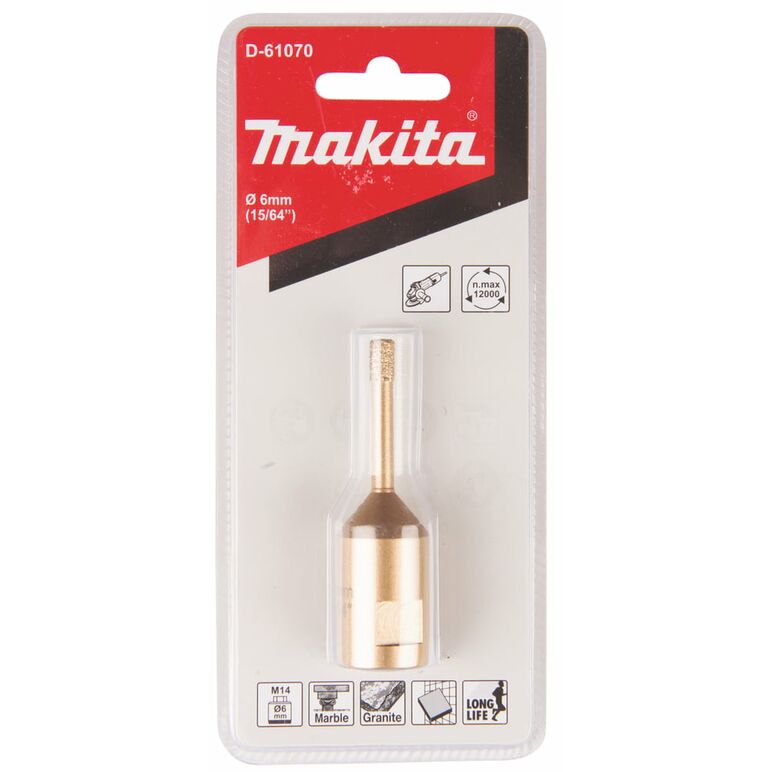 Makita D-61070 Diamant-Hohlbohrkrone 6mm M14, image _ab__is.image_number.default
