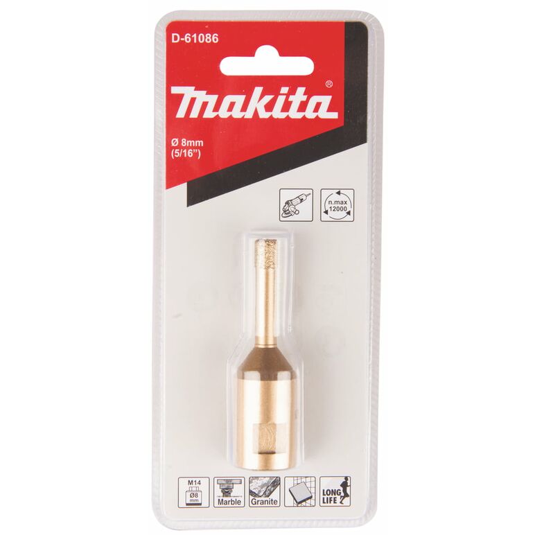 Makita D-61086 Diamant-Hohlbohrkrone 8mm M14, image _ab__is.image_number.default
