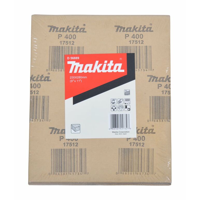 Makita D-56889 Schleifpap. 230x280mm K400, image 