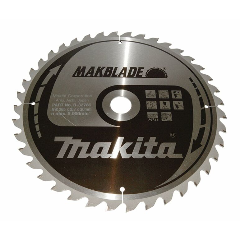 Makita B-32786 MAKBLADE Sägeb. 305x30x40Z, image 